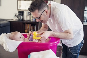 Best time to cheap bath baby